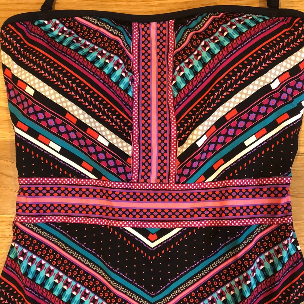 Laundry By Shelli Segal Multicolor One Piece Swimsuit - Picture 2 of 4